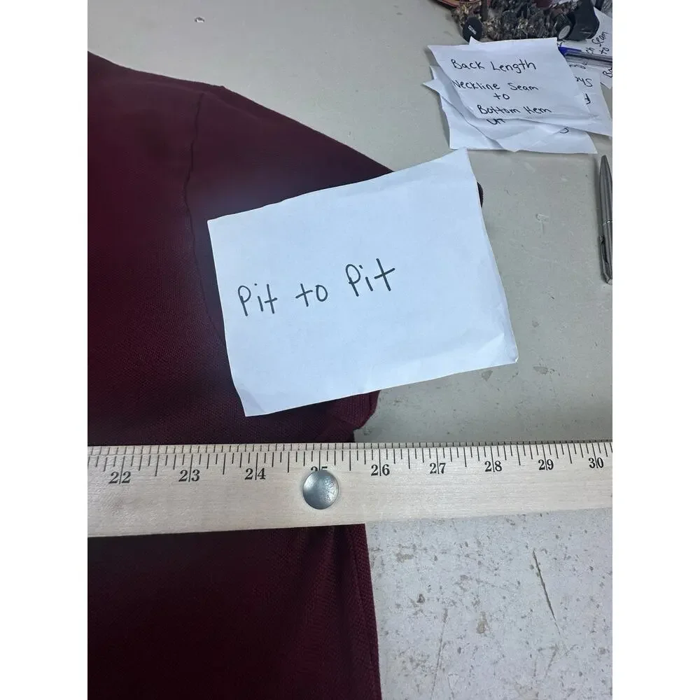 Polo Ralph Lauren Polo Shirt Men's XXL Burgundy Big Pony 3 Patch Custom Slim Fit
